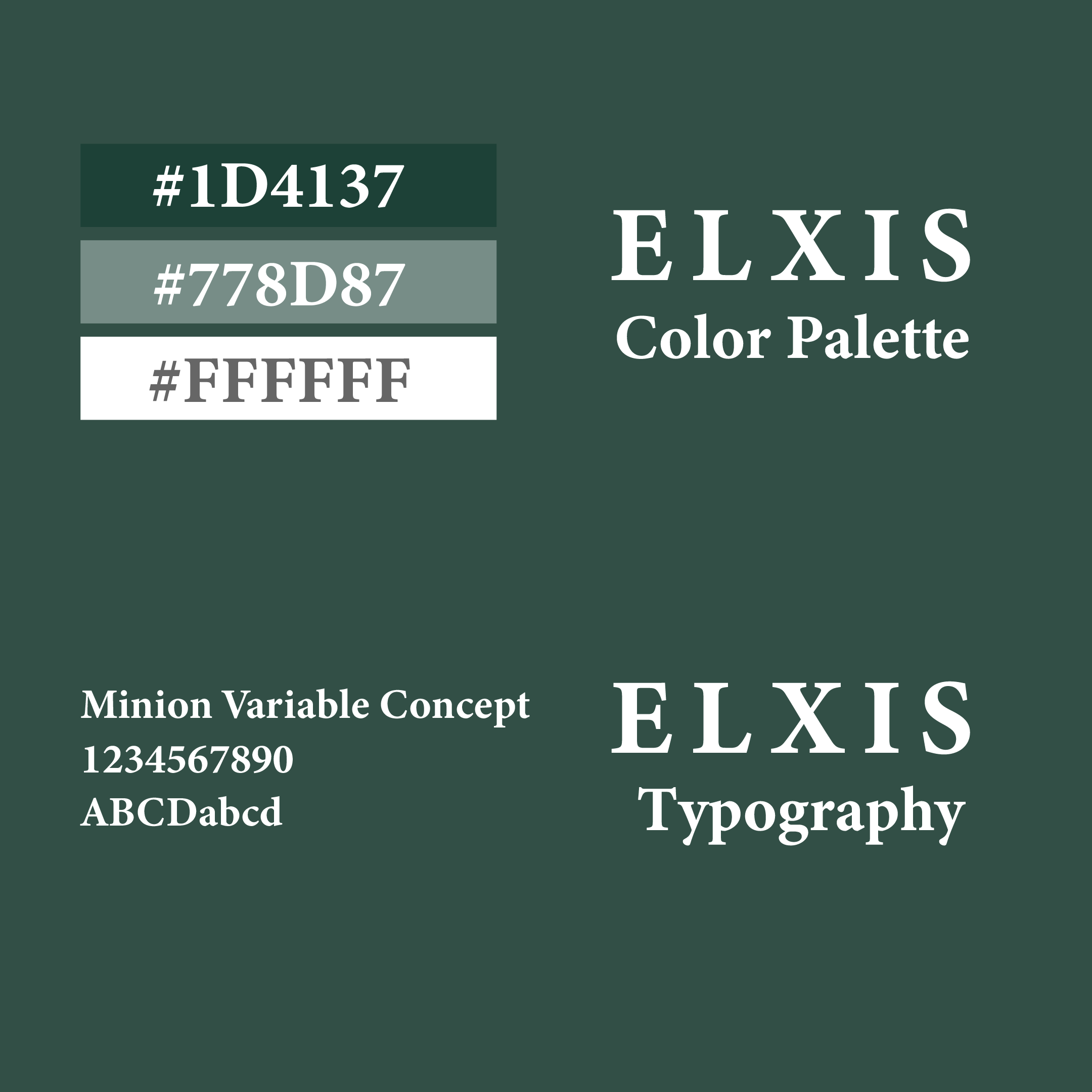 Elxis Color Palette