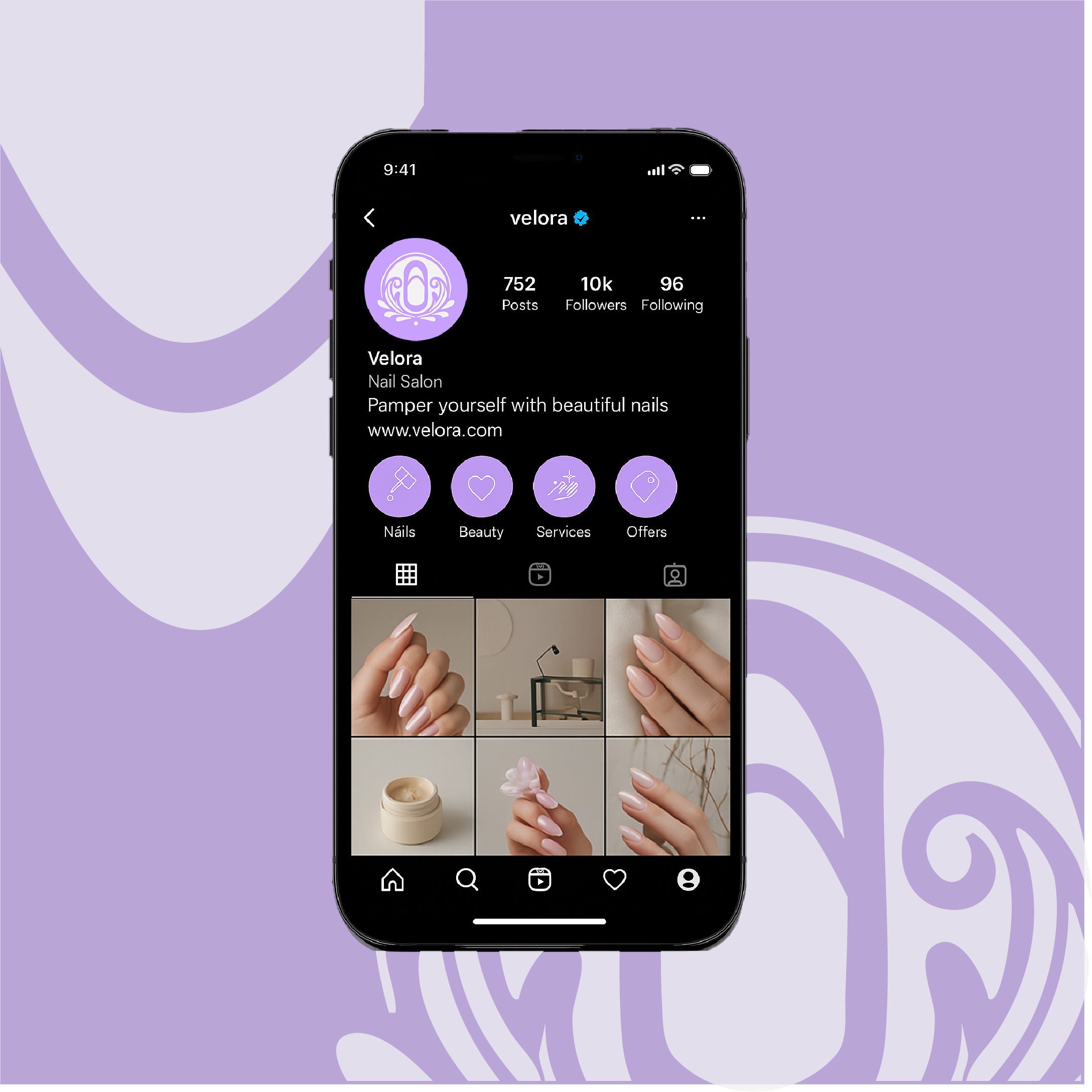Velora Social Media